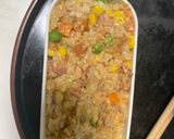 レンジ簡単中華風ペスカトーレ味炒飯弁当作り方13写真