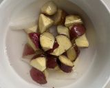 根菜茄子ピリ辛オイクリーム味温野菜サラダ作り方2写真