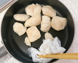 鶏ささみのしっとりつるりん焼き♪梅酢だれ作り方5写真