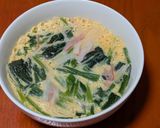 【レンジ料理】鶏とほうれん草の茶碗蒸し作り方8写真