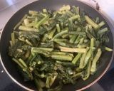 野沢菜の油炒め作り方3写真