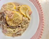 豆乳レモンクリームパスタ風～蕎麦～♡！作り方9写真