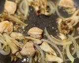 濃厚♡鶏肉と舞茸のクリームパスタ作り方4写真