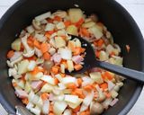 簡単☆トマト缶でミネストローネ作り方3写真