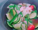 ＊ズッキーニ＆かぶの冷製コンソメ煮＊作り方5写真