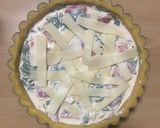 超簡単☆春菊とトマトチーズのキッシュ♪♪作り方5写真