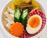 冷たい麺弁当★丼用弁当箱で作る作り方2写真
