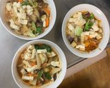 肉無豆腐コク旨クリーミー麻婆味野菜炒め作り方17写真