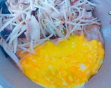 ＊キクラゲと卵と豚肉ともやしの中華炒め＊作り方4写真