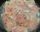 夏だ！鷄ムネ肉とにんにくのスタミナ煮込み作り方1写真