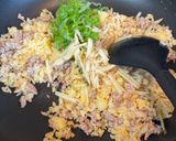 生姜たっぷり豚ひき肉の焼きめし作り方6写真