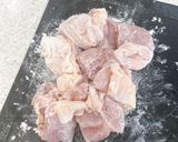 鶏とキノコのソテー♪ひらひらごぼうのせ作り方3写真