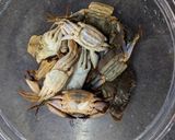 丸蟹（ヒラツメカニ）の炊き込みご飯作り方3写真