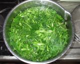 春菊ツナ缶胡麻あえ♪簡単レシピ咳・高血圧作り方6写真