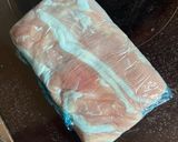 豚こま肉で作る！ミルフィーユチーズステーキ作り方2写真