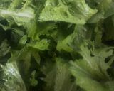 わさび菜の醤油ドレッシング和え😋作り方3写真