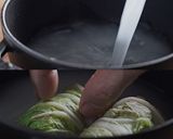 くるくる巻くだけ白菜と豚肉のクリーム煮♫作り方5写真