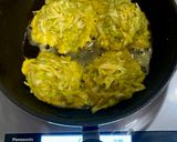 カレー風味のキャベ玉焼き作り方5写真