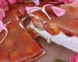 カーネーションブーケレアチーズケーキ作り方4写真