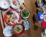 松山揚げと鶏肉(豚肉)里芋と大根の味噌汁作り方11写真
