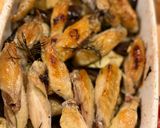 手羽中と茄子のグリル。ローズマリー風味。作り方5写真