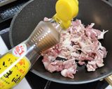 夏バテ防止！ワンパン豚オクラにんにく炒め作り方3写真