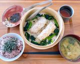 ライスペーパーの蒸し餃子作り方4写真