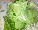 塩昆布のキャベツ炒め作り方1写真