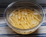 じゃがいもとアスパラの白みそ炒め作り方1写真