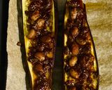 なすのニンニク豆味噌焼き作り方5写真