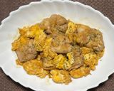 鶏🐓もも肉とエッグ🥚の照り焼き😃作り方2写真