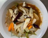 簡単中華風シーフード梅ガパオ味青椒肉絲風作り方14写真
