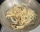 ツナときのこと玉ねぎのクリームパスタ作り方3写真