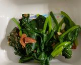 給食 ほうれん草 サラダ アーモンド作り方2写真