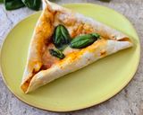 耳まで美味しい！トルティーヤの三角ピザ作り方5写真