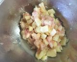 🍑桃とミントとパルメジャーノの冷製パスタ作り方3写真