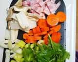 切って炊くだけ！超簡単！野菜のスープ作り方1写真
