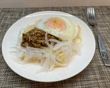 新玉葱と食べる納豆パスタ🧅作り方3写真