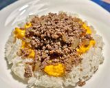 時短簡単！ふわとろ卵の豚そぼろご飯作り方7写真