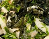 長芋と豆苗のたらこ和え作り方4写真