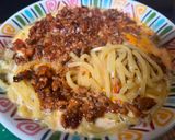 担々麺…に見せかけてじつはボロネーゼ麺作り方7写真