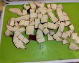 さつま芋と鮭と舞茸の炊き込みご飯作り方1写真
