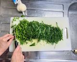 Couve(ブラジルケール炒め)コービィ作り方3写真