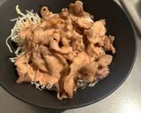 豚バラ背徳ケバブ丼作り方4写真