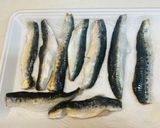 朝一獲れた新鮮な鰯でご飯が進む炙りしめ鰯作り方7写真