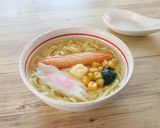 介護食　函館塩バターコーンラーメン作り方3写真