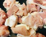 鶏肉の一口みりん焼き／塩レモン風味作り方1写真