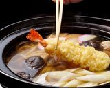 ロックバード肉入り鍋焼きうどん作り方4写真