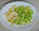 旬のそら豆と筍をレンチンでお手軽に頂く作り方5写真