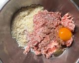 ハーブ香る♪爽やかチミチュリ・ハンバーグ作り方1写真